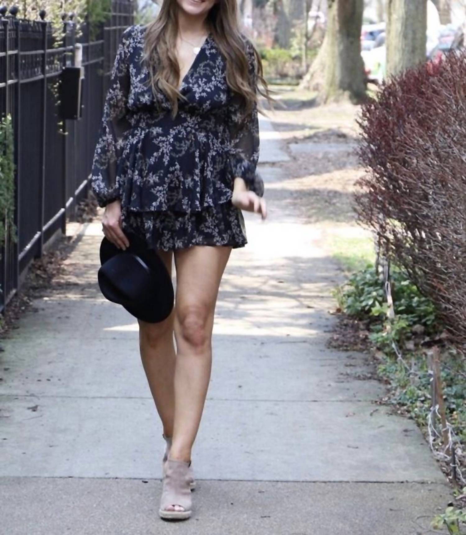 Illa Illa - Long sleeve floral romper