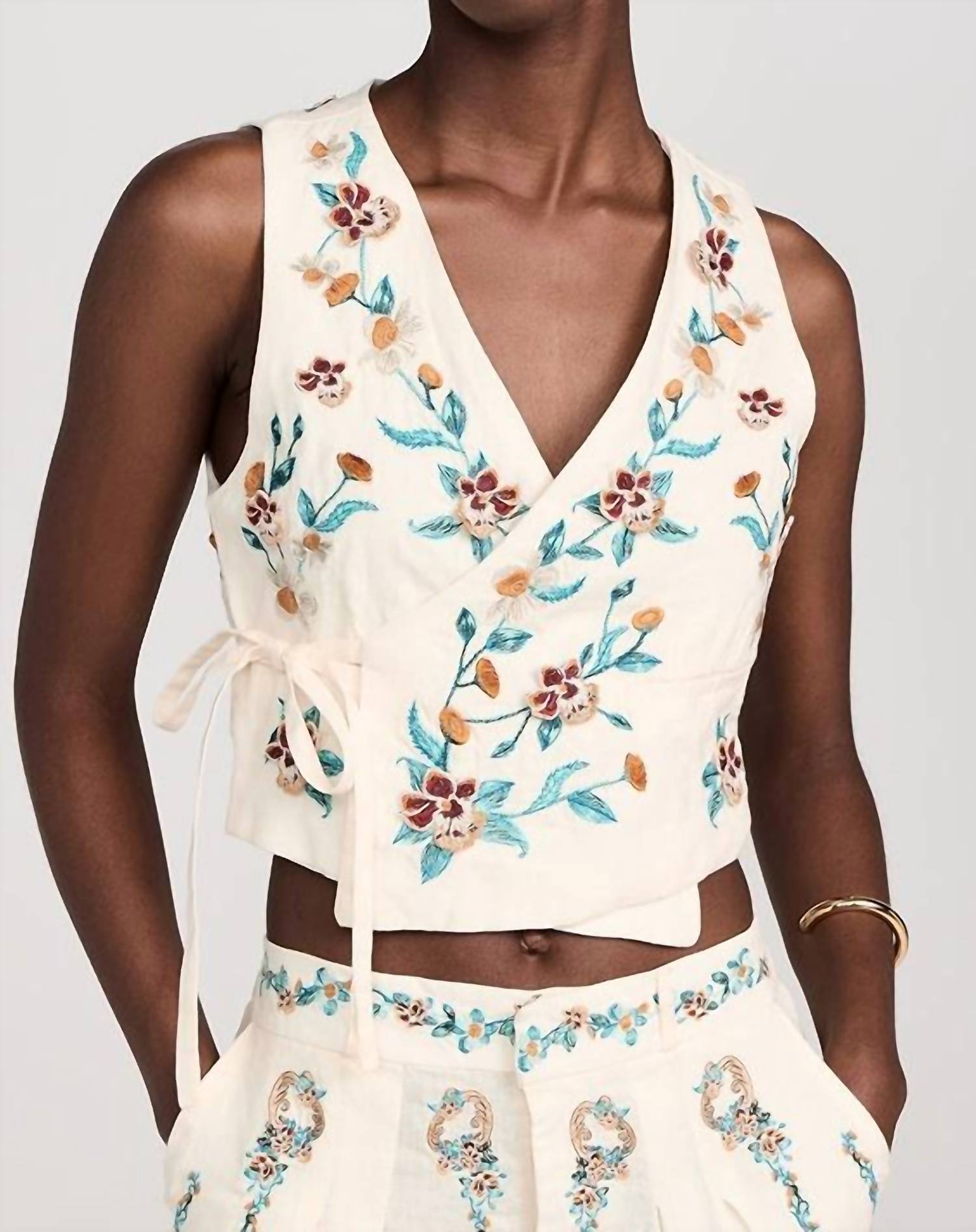 Agua By Agua Bendita - Bella Florero Top