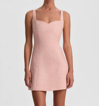 Alice + Olivia - Eve Tweed Mini Dress