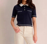 Ines De La Fressange - Fran Polo Top