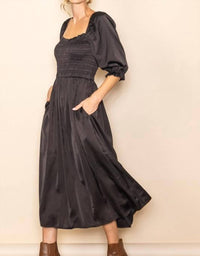 Elloh - Women's Ruffle Puff Dress