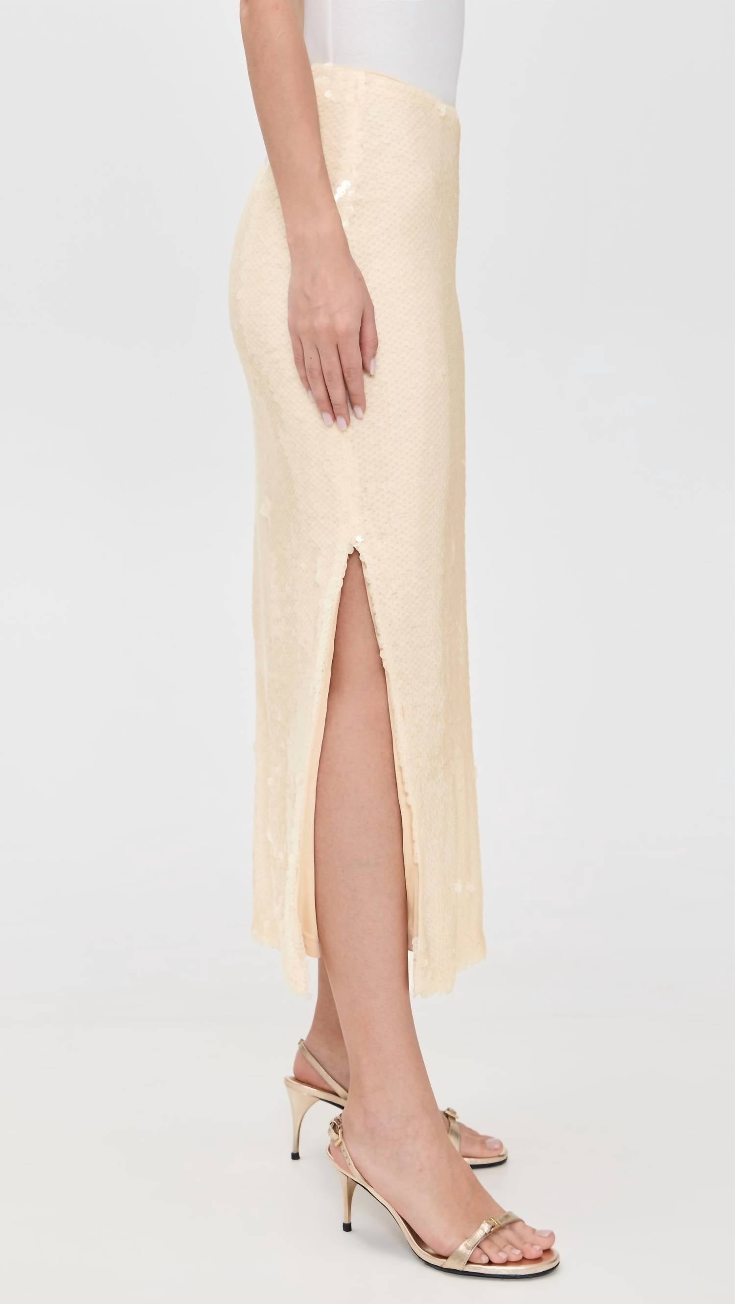 Endless Rose - Sequin Midi Skirt