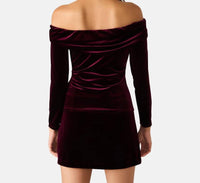 Steve Madden - Lici Long Sleeve Off-the-shoulder Top