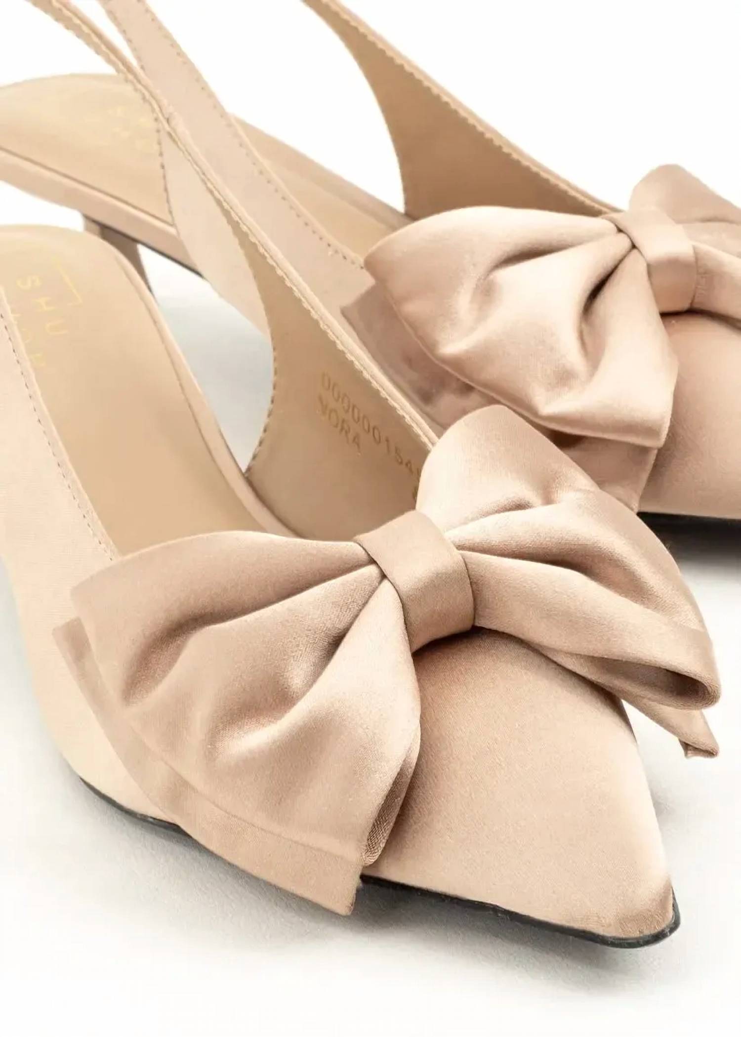 Shu Shop - Women's Nora Slingbacks Kitten Heel