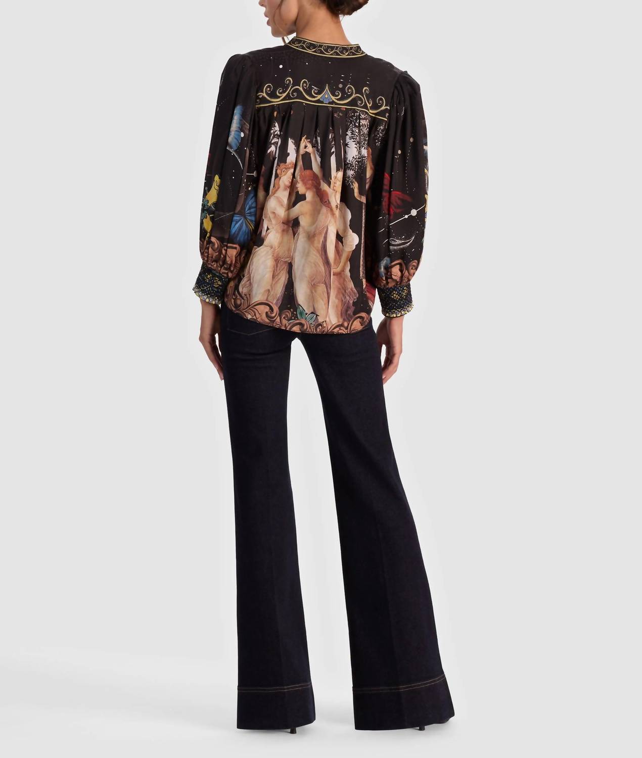 Alice + Olivia - Cora Button Down Blouse