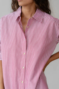 Donni. - Subtle Dropped Shoulder Pop Shirt