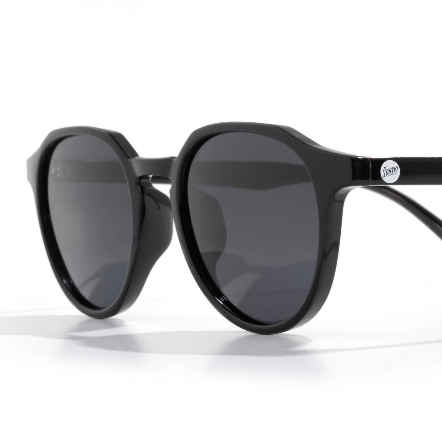 Sunski Women's Vallarta Polarized Sunglasses in black slate - women's accessory - alternate view