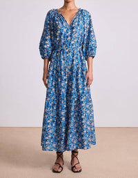 Apiece Apart - Long Sleeve Uva V Neck Dress