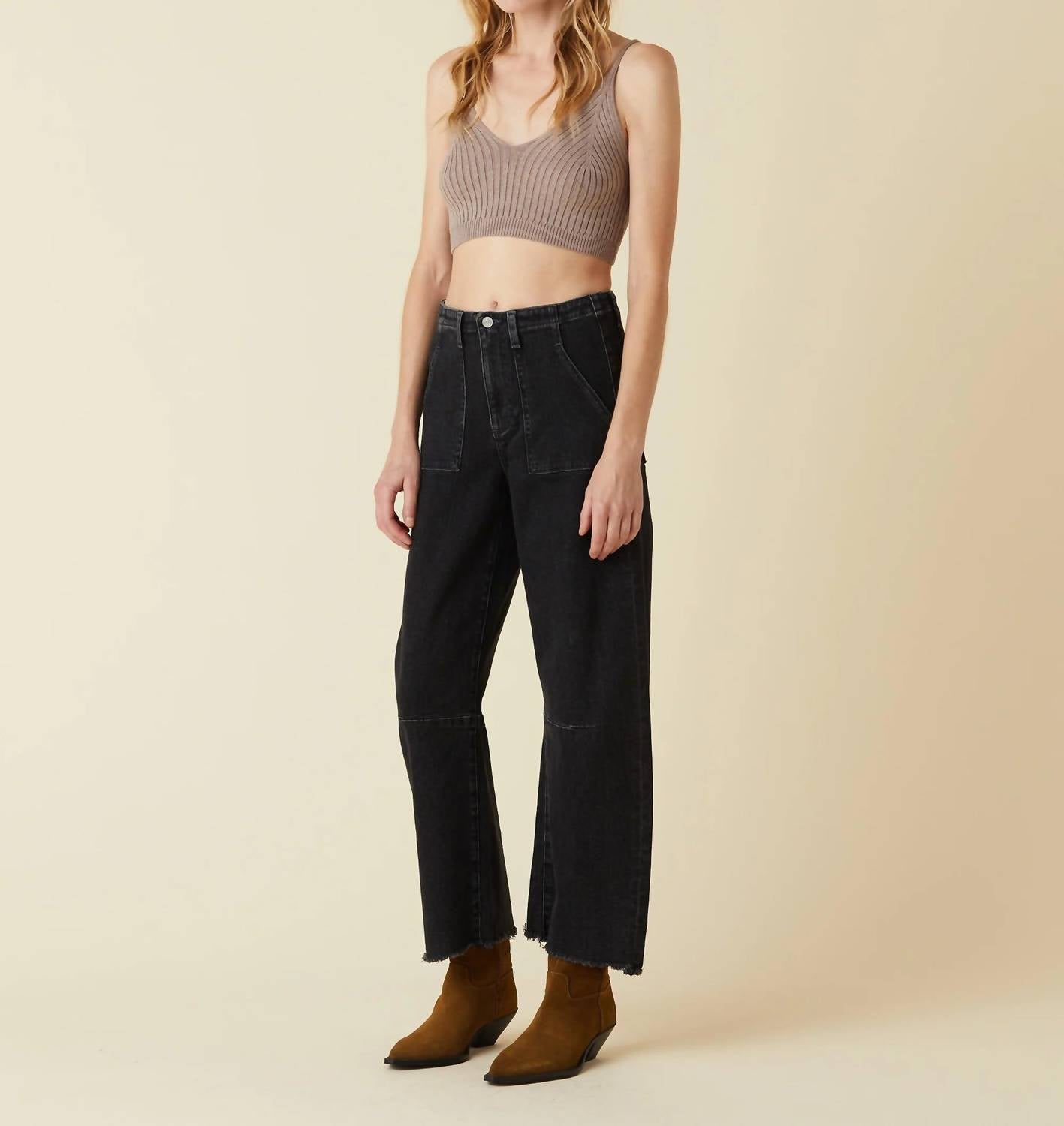 Le Jean - Utility Soft Barrel Pants