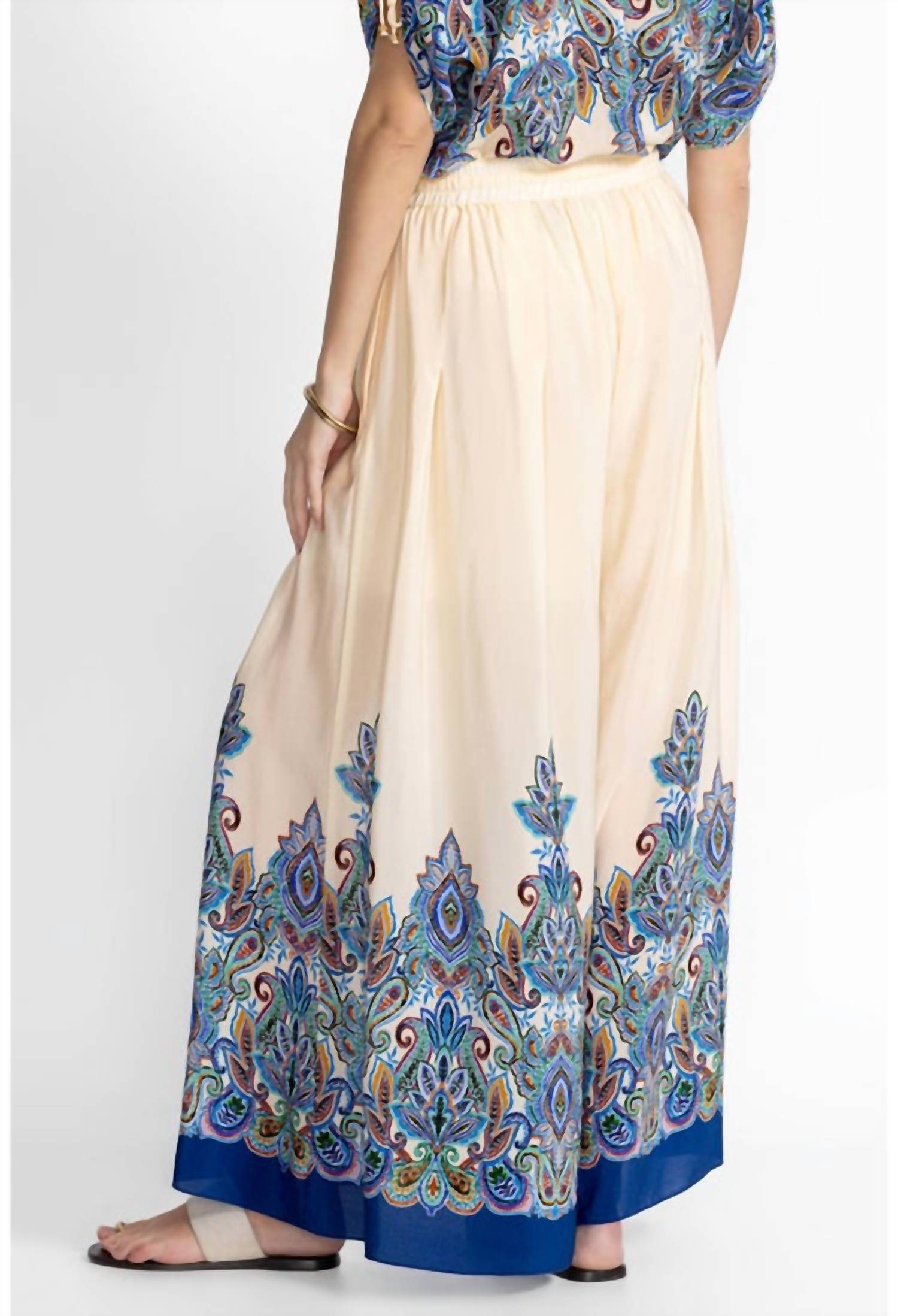 Johnny Was - PLEATED WIDE LEG PANT