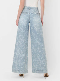Flying Monkey - Shower Me Wide Leg Jean