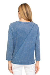 Habitat - River Washed Twist Terry Pullover
