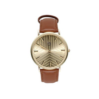 Px - Men's Terry Leather Strap Watch