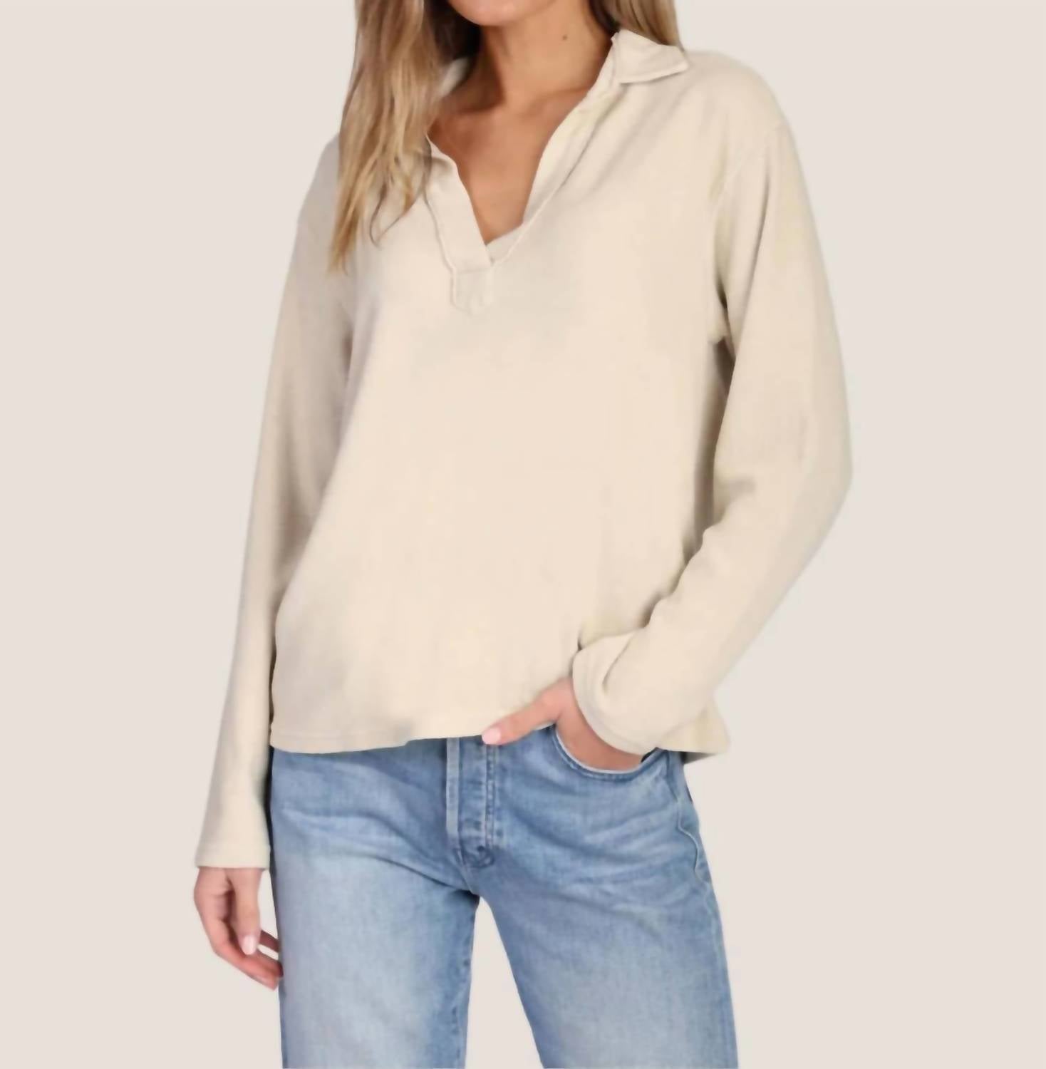 Dylan - Riley V-neck Popover Top