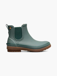 BOGS Women's Amanda Slip On Rain Boots in spruce - women's shoe