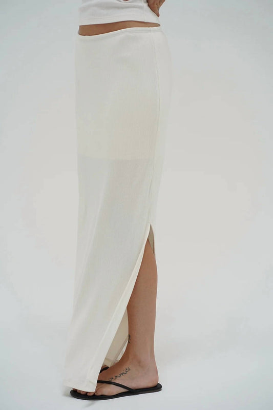 Lna - Steph Ribbed Skirt