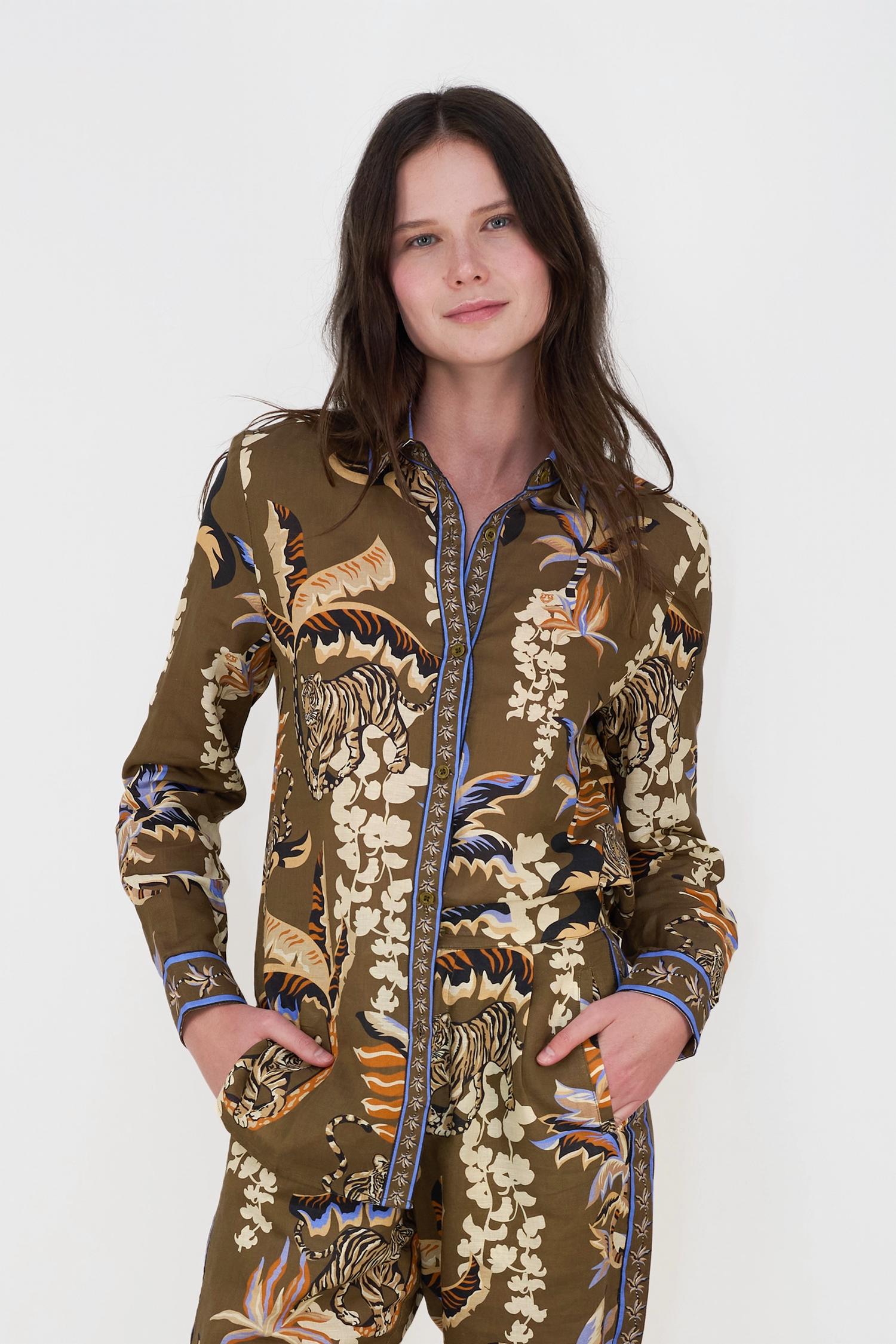 Las Sureñas - Bali Tiger Shirt