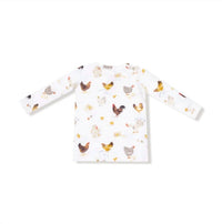 Angel Dear - Kids' Chickens Pajama Set