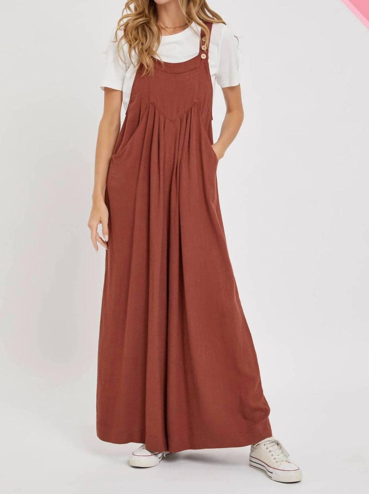 Sweet Lovely By Jen - Harvest Overall Jumpsuit
