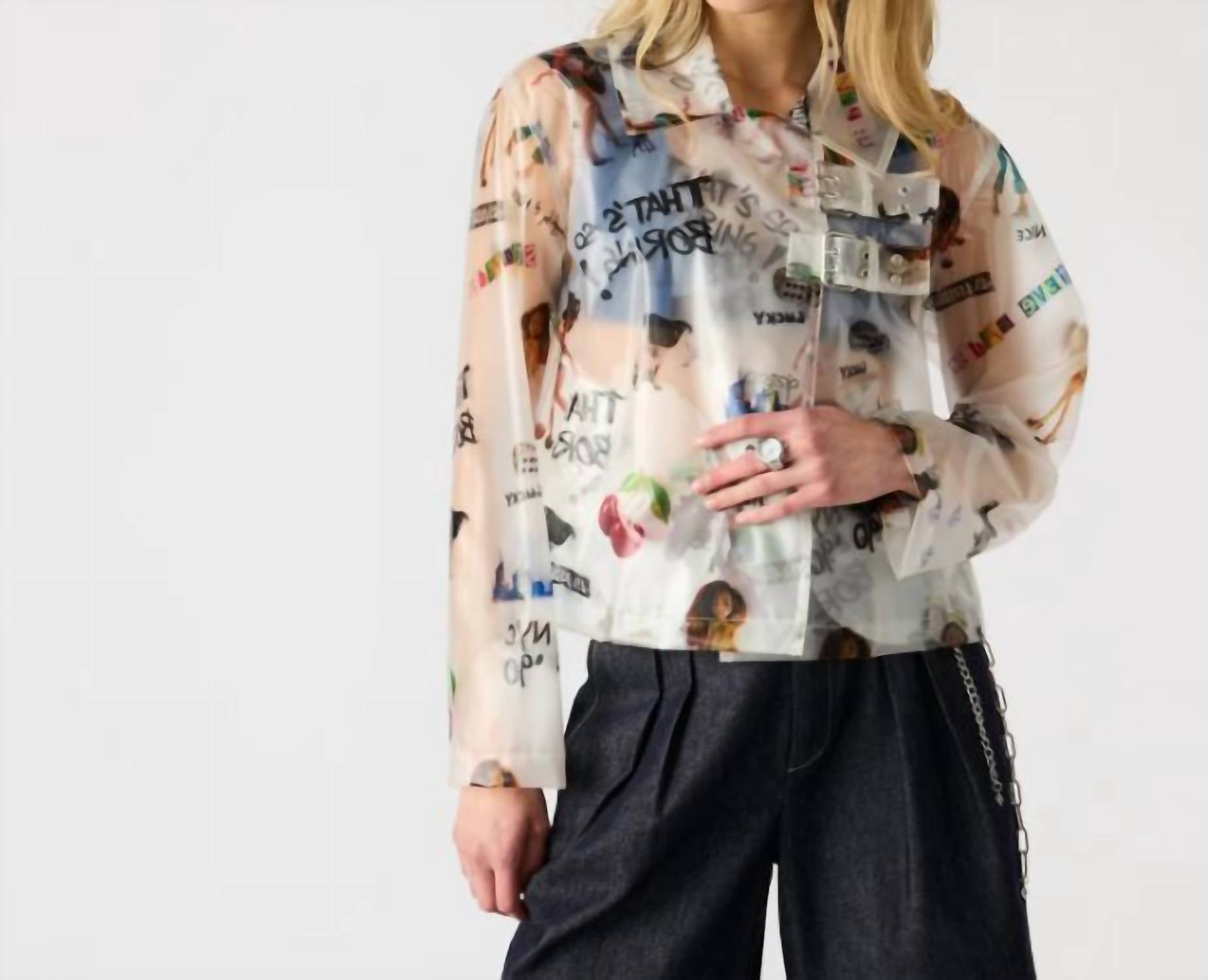 STEVE MADDEN Tove Jacket in multi - women's jacket