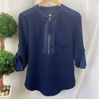 Trina Turk - Kaiko Half Zip Tunic Top