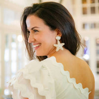 Gaby & Grace - Atlantis Starfish Seashell Earrings