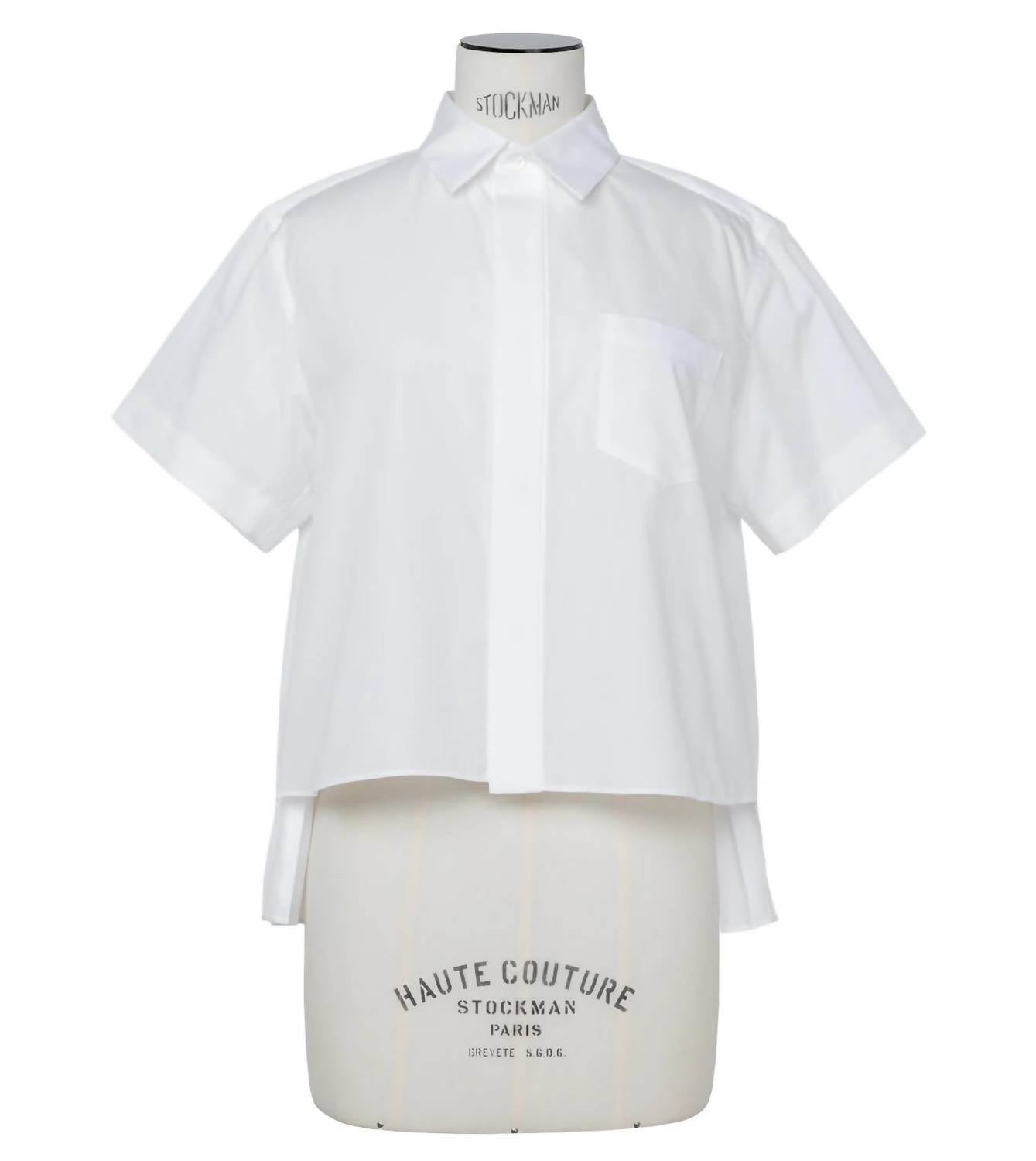 Sacai - Women's Cotton Poplin Shirt