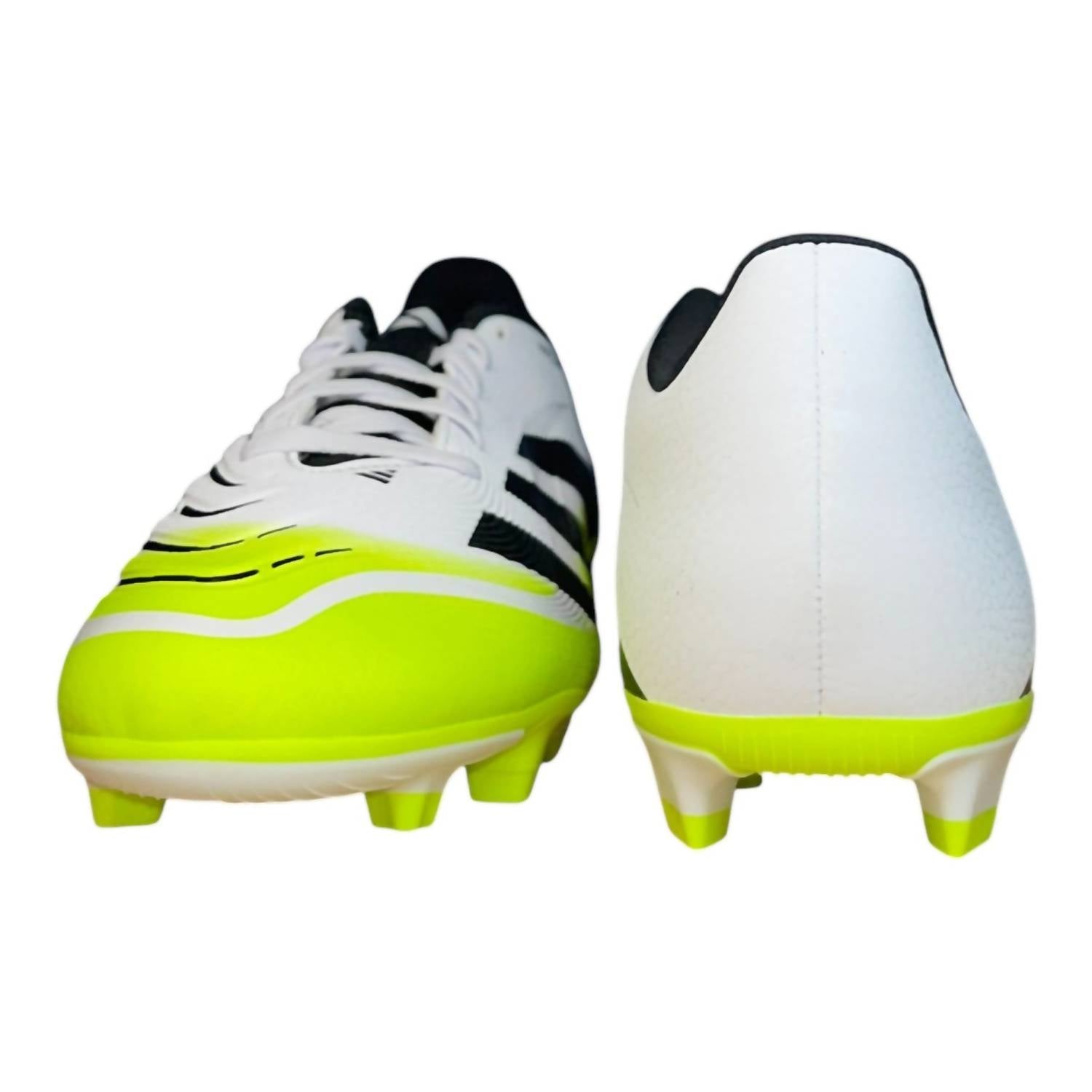 adidas Men's Predator Club Fg/mg Soccer Cleat Shoes in white black - men's shoe - view 5