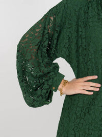 Emily McCarthy Fiona Dress in eden green - women's dress - view 4