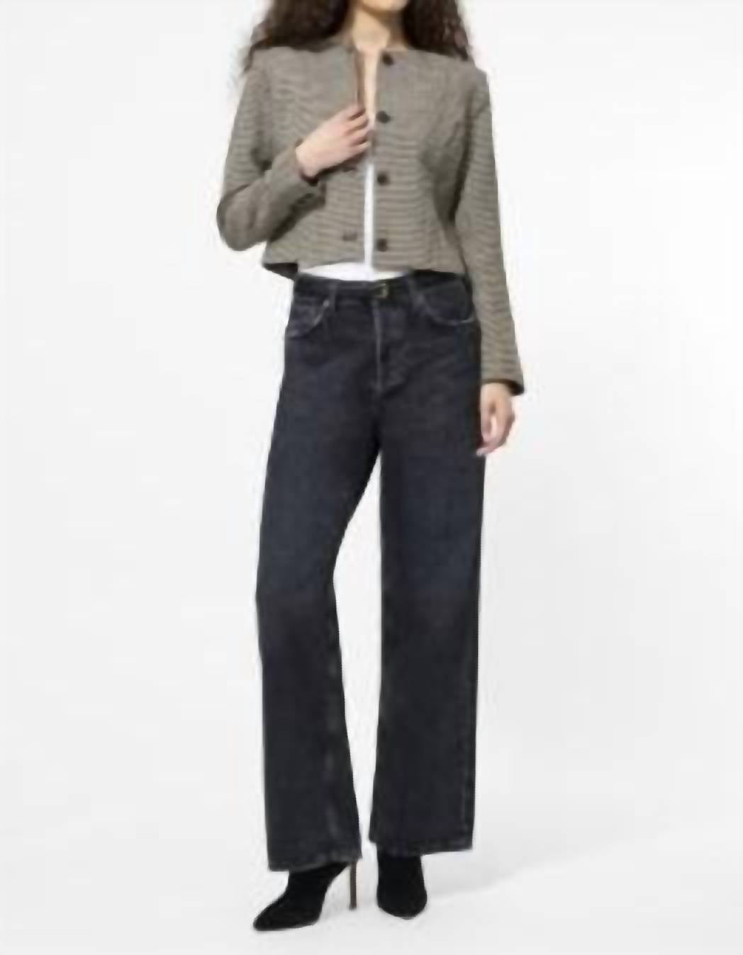 French Connection - Houndstooth Wool Jacket