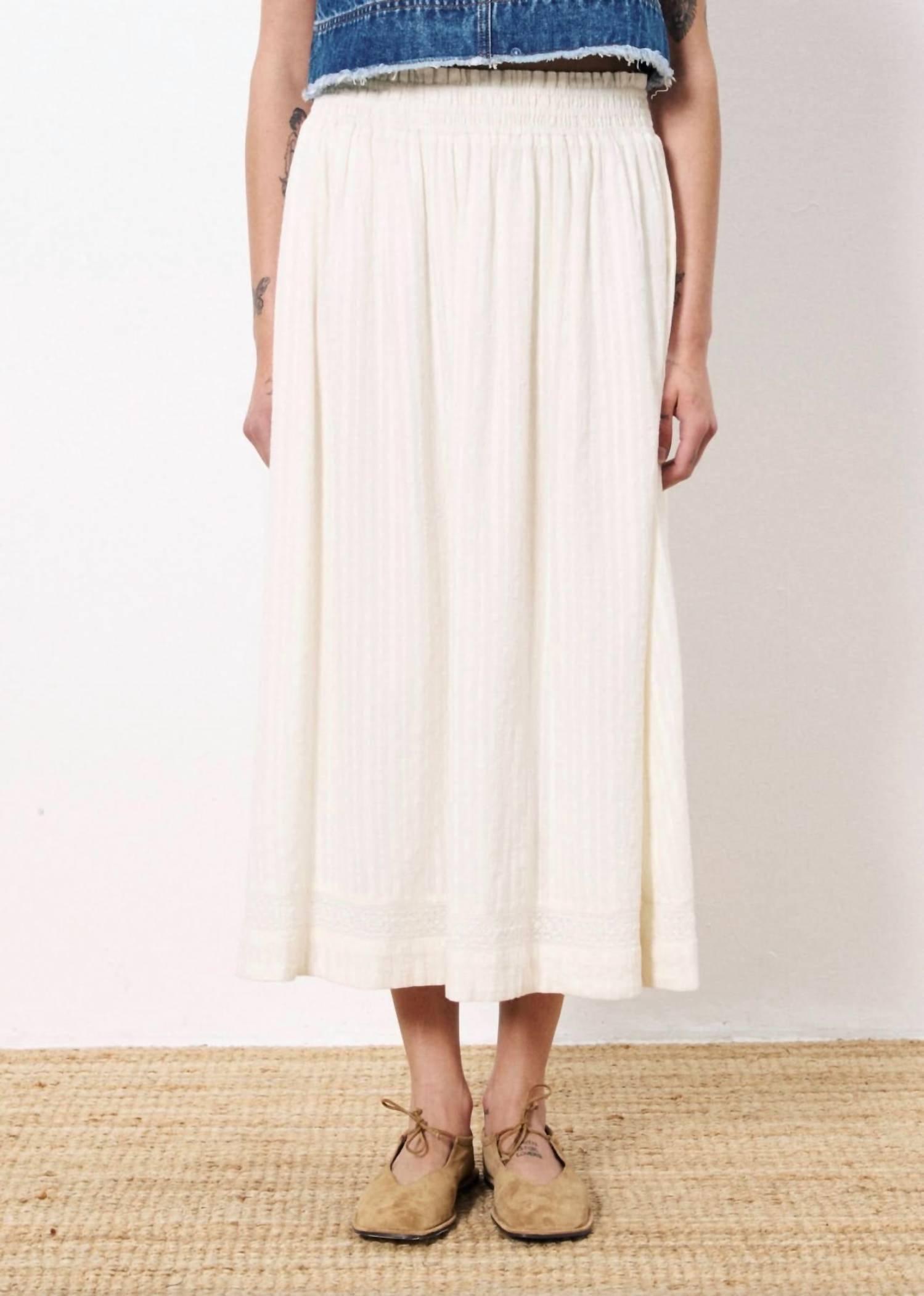 Frnch - Akane Creme Skirt