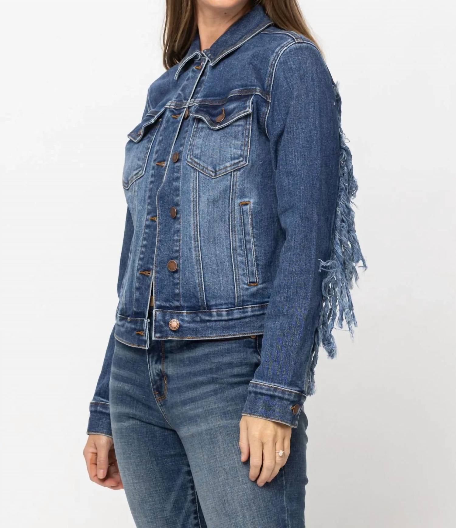 Judy Blue - Livin' On The Fringe Jacket