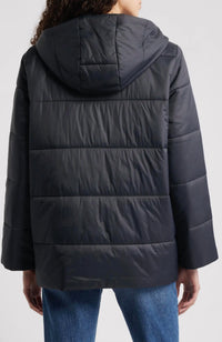 Eileen Fisher - Hooded Puffer Jacket