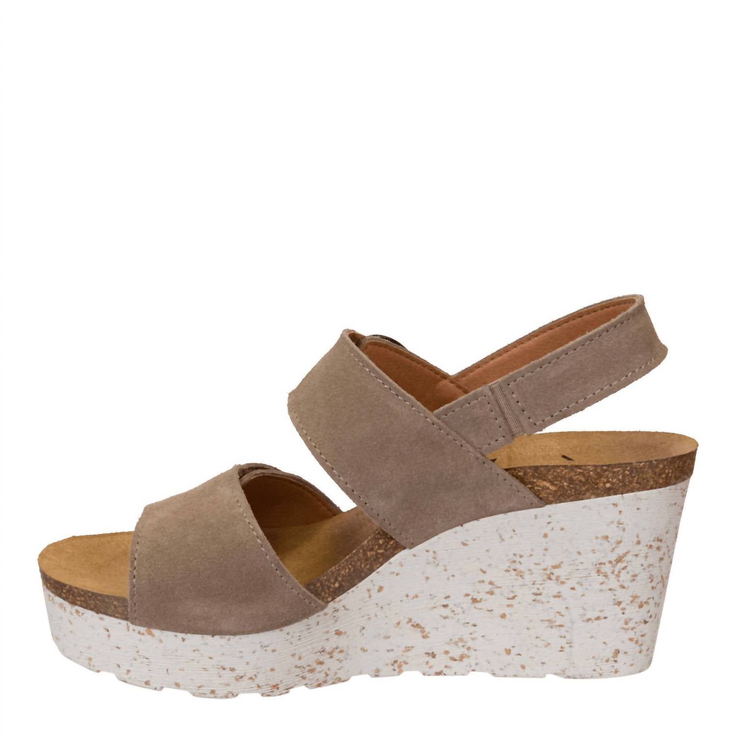 OTBT Women's Peasant Wedge Sandals in greige - women's shoe
