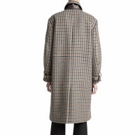 Vince - PLAID CAR COAT