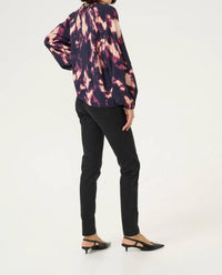 Kaffe - Kadunora Cutout Neck Casual Fit Blouse