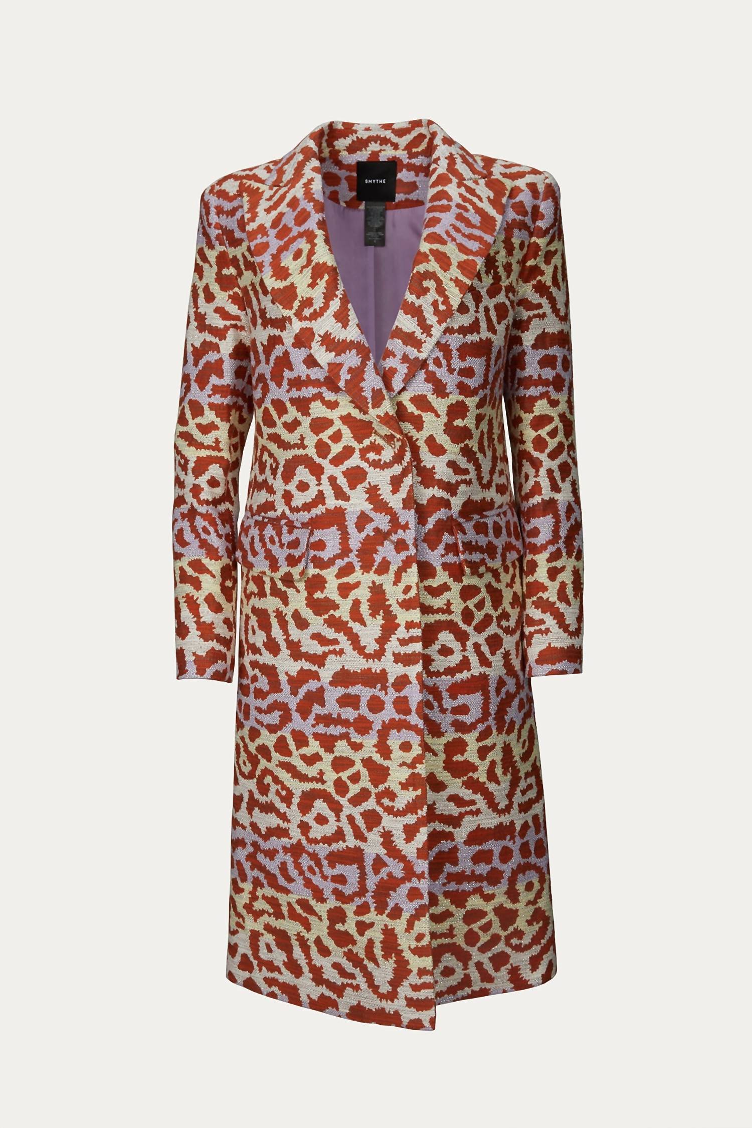 PEAKED LAPEL OVERCOAT