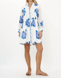 Oliphant - Long Sleeve Shirt Dress Mini Dress