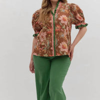 Entro - Floral Top