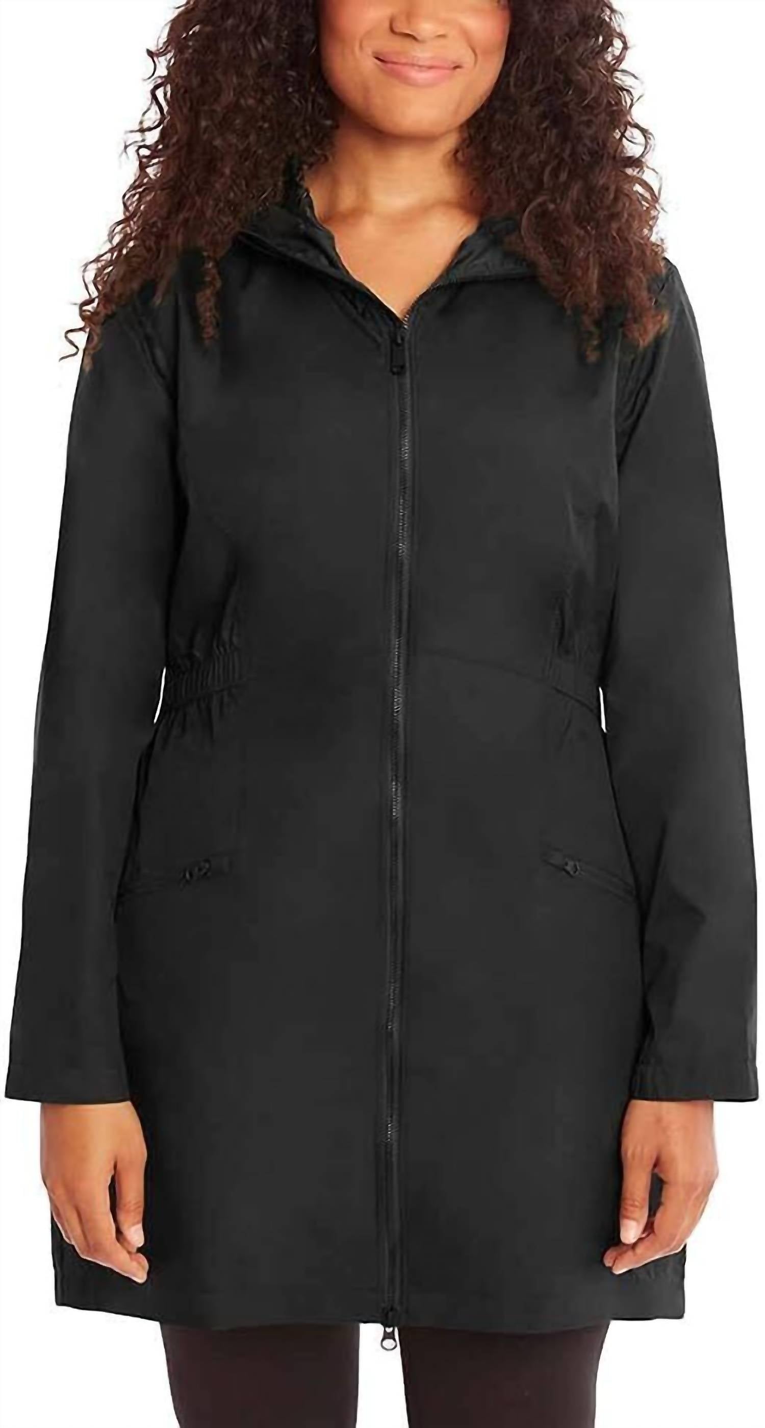 Kirkland Signature - Women's Hooded Windbreaker Rain Jacket