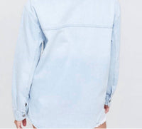 Ymi - Baguette Long Sleeve Denim Shirt