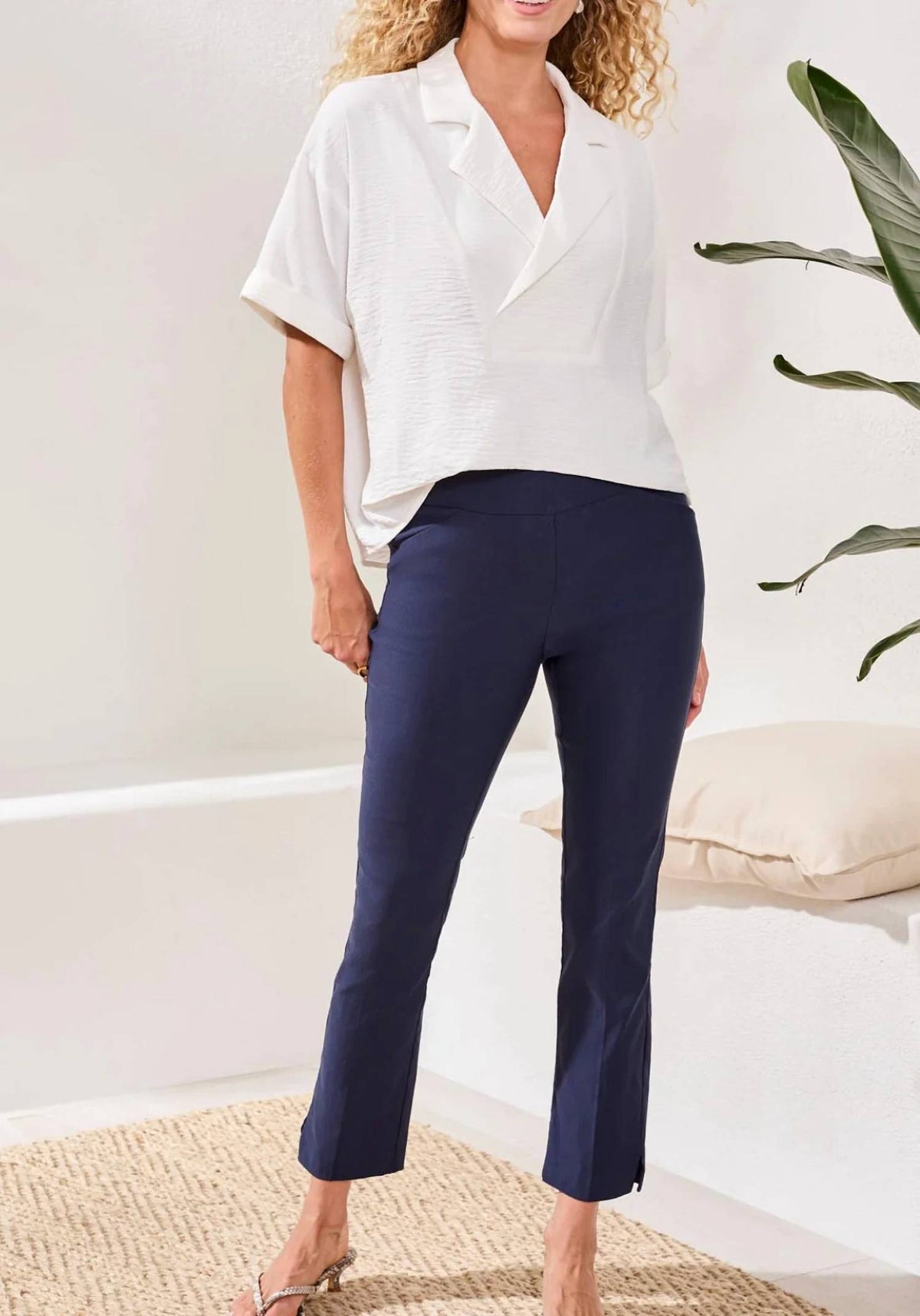 Tribal - Flatten It Slimming Ankle Pants