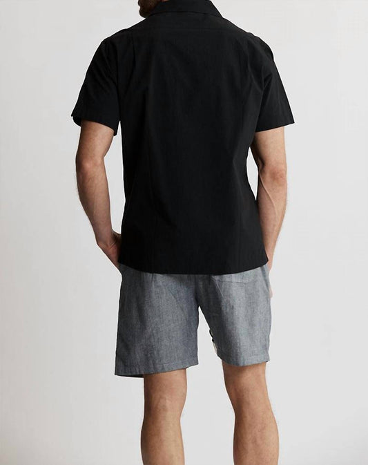 Jachs New York - Paper Touch Short Sleeve Camp Shirt