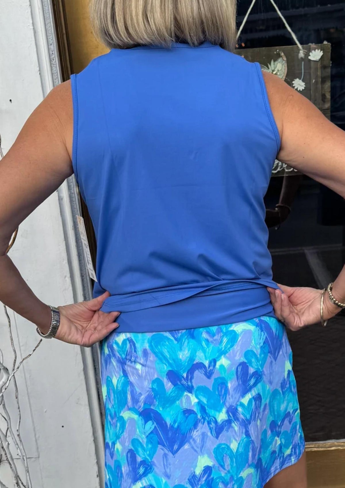 Lulu-B - Keyhole Tank Top