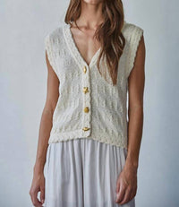 By Together - Seaside Charm Knit Tank