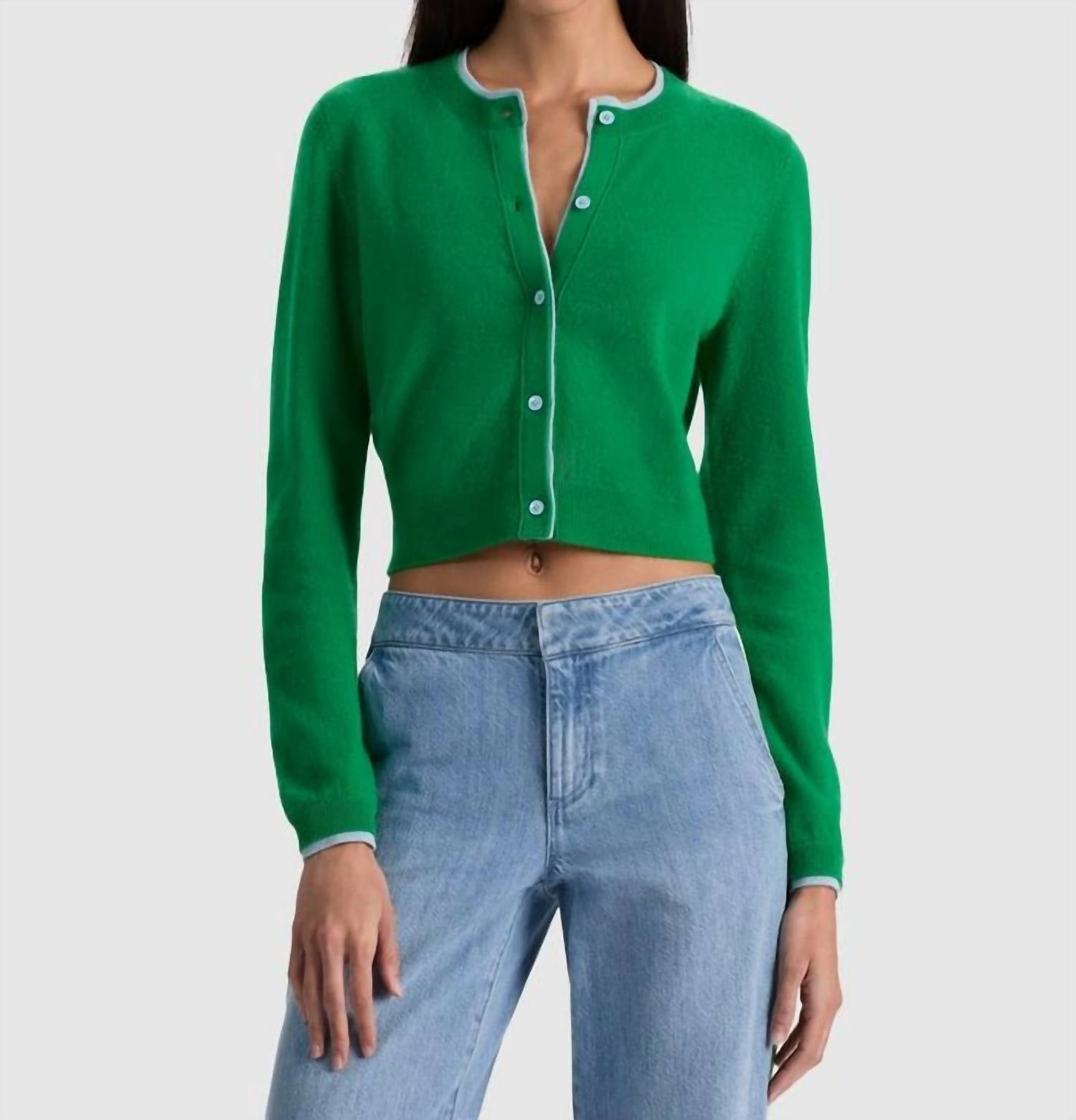 Alice + Olivia - Dollie Long Sleeve Cardigan