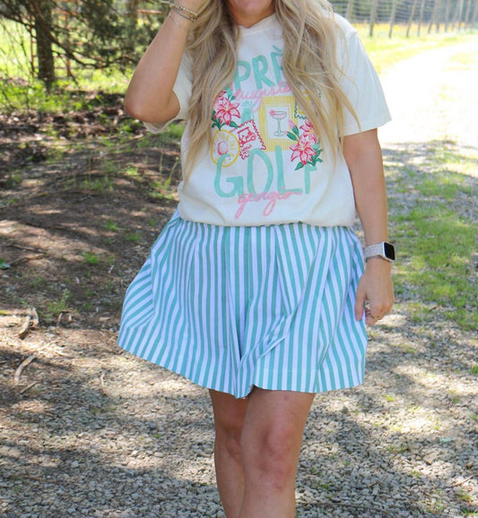 Adrienne - Vacay Countdown Zara Pleated Skirt