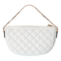 Versace - Women's La Medusa Half Moon Quilted Nappa Leather Crossbody Bag