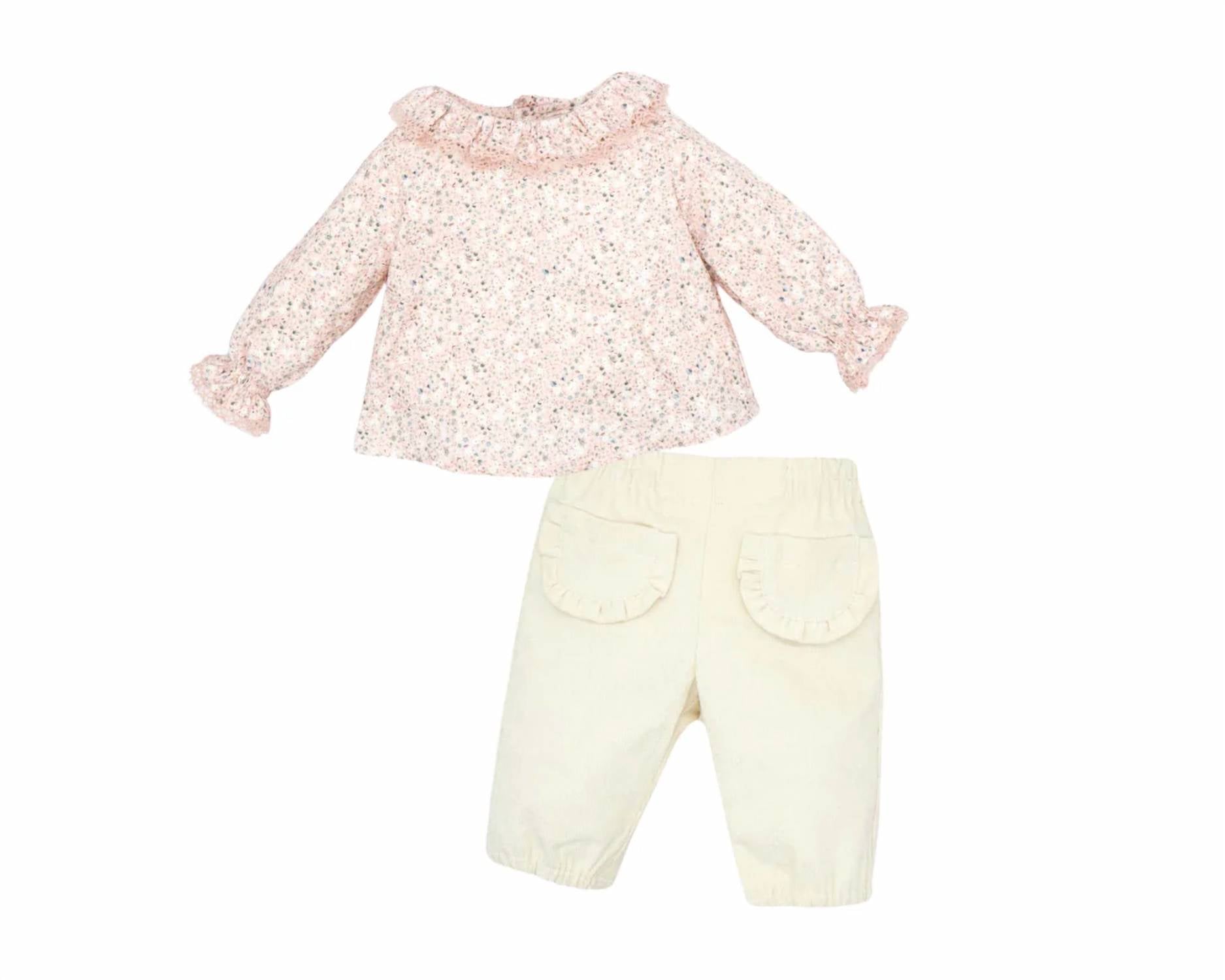 Fina Ejerique - Girl's Corduroy Pant Set