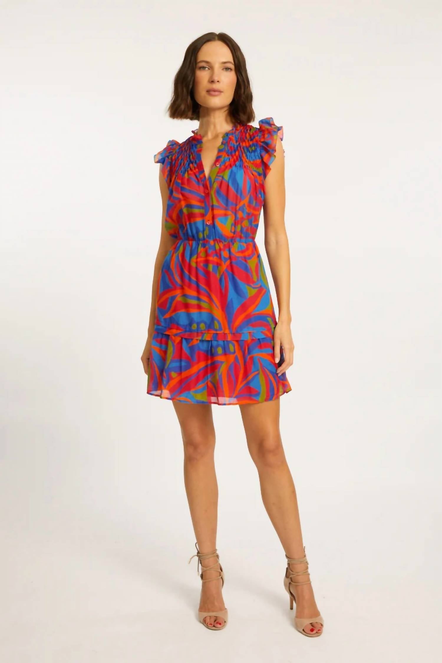 Caballero - Boa Mini Dress